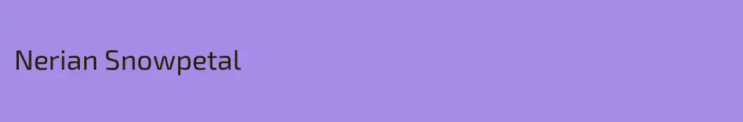 Nerian Snowpetal